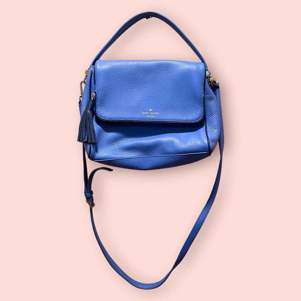Kate Spade Leather Flap Crossbody Purse